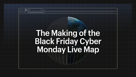 A World Rendered Beautifully: The Making of the BFCM 3D Data Visualization